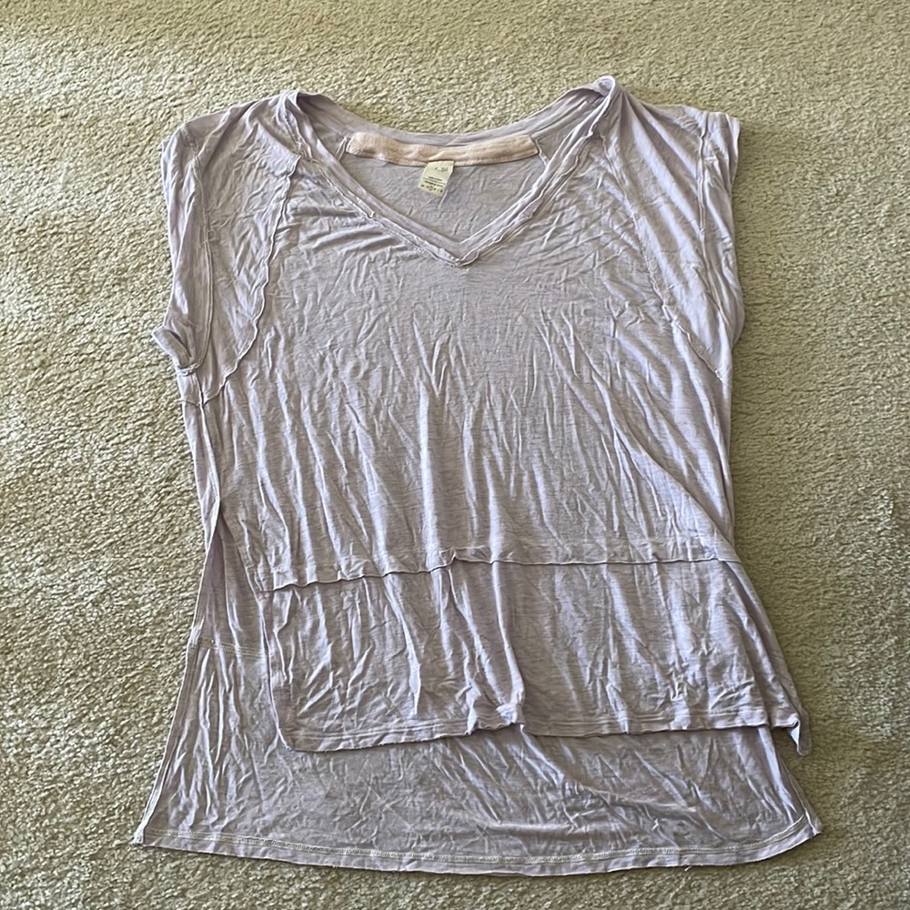 We The Free Lavender Top